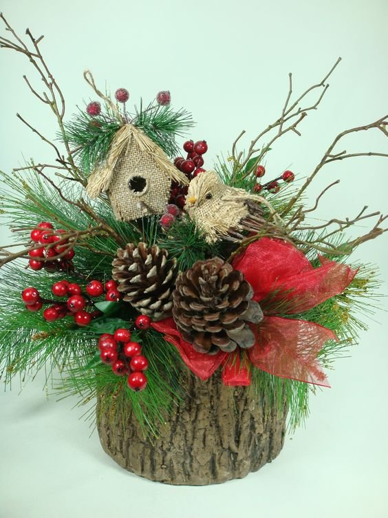 Pine Cone Centerpiece