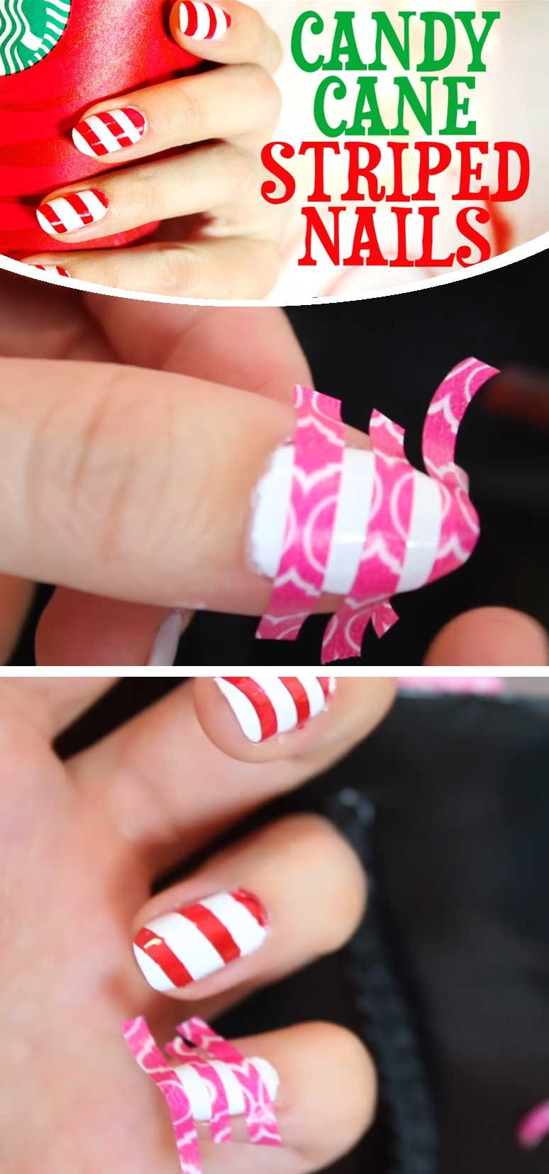 cute christmas nail designs easy do yourself