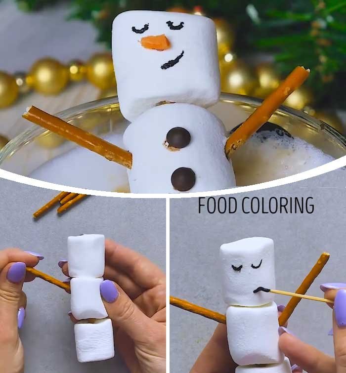 Marshmallow Snowman