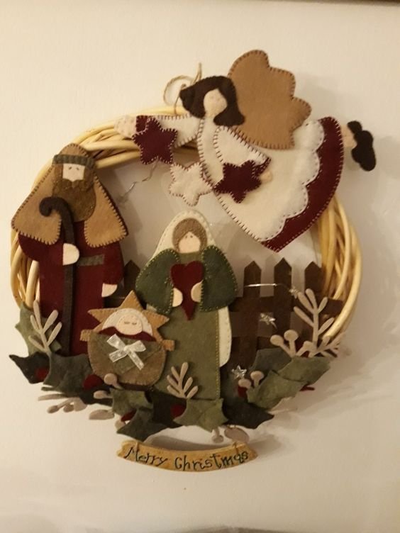 Felt Wreath