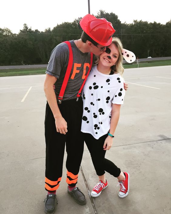 Firefighter & Dalmation