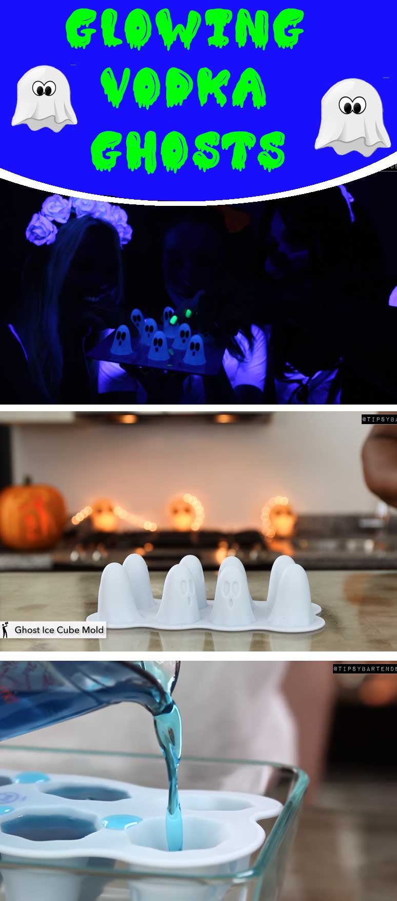 Glowing Vodka Ghosts