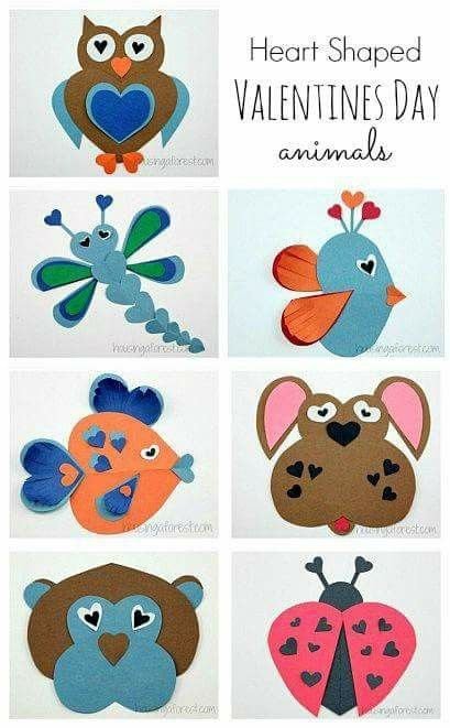 Heart Shaped Animals