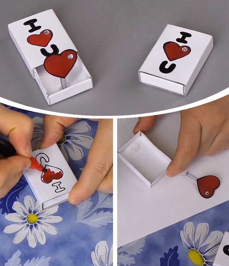 Matchbox Pop-up Card