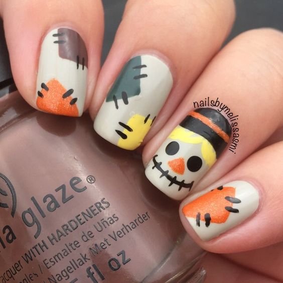 DIY Halloween Nail Designs