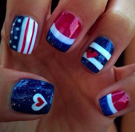 Patriotic Hearts