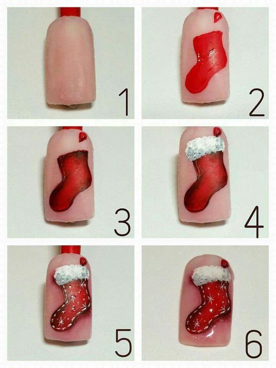  awesome christmas nail designs