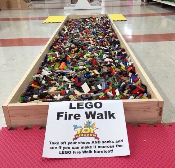 Lego Fire Walk