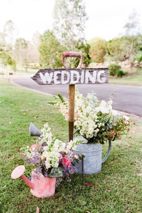 Rustic Wedding Sign