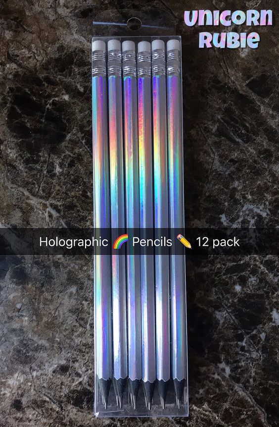  Holographic Pencils