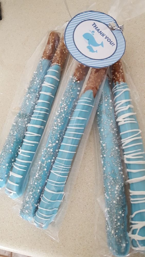 Blue Pretzels