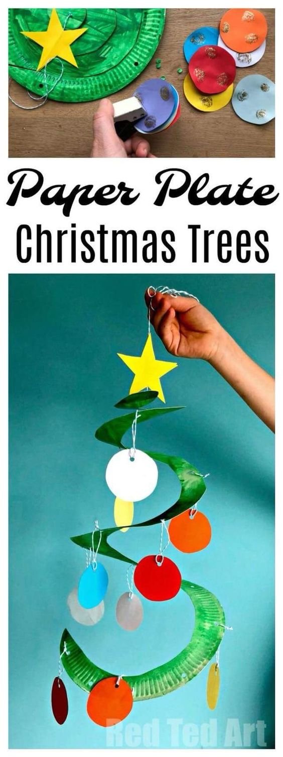 Paper Plate Tree