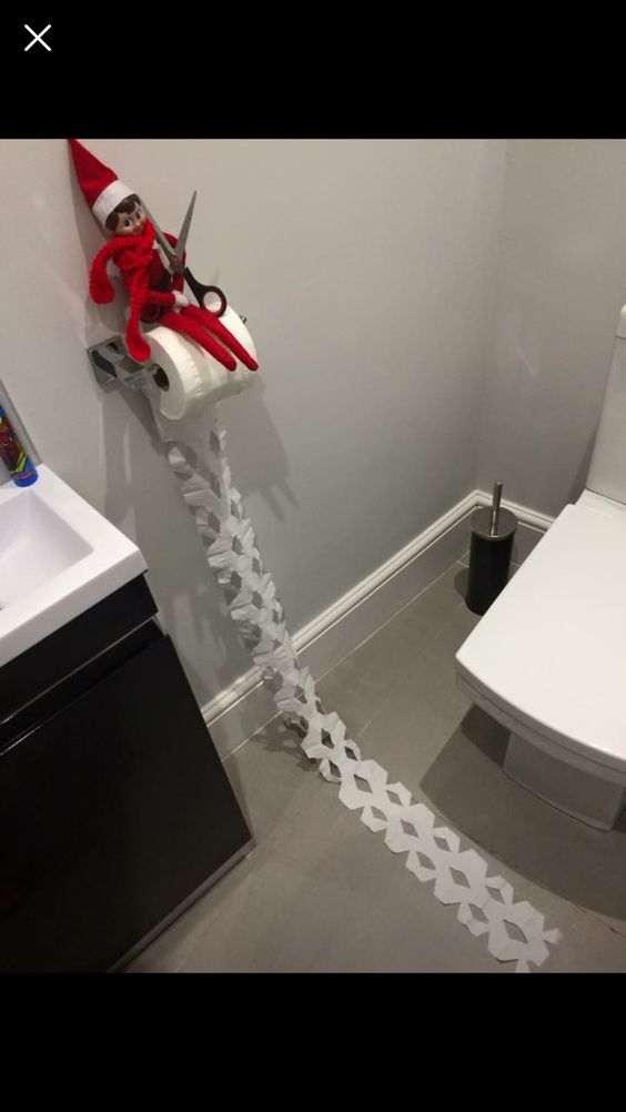Snowflake Toilet Paper