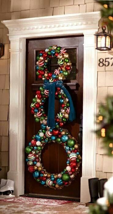 Snowman Wreath