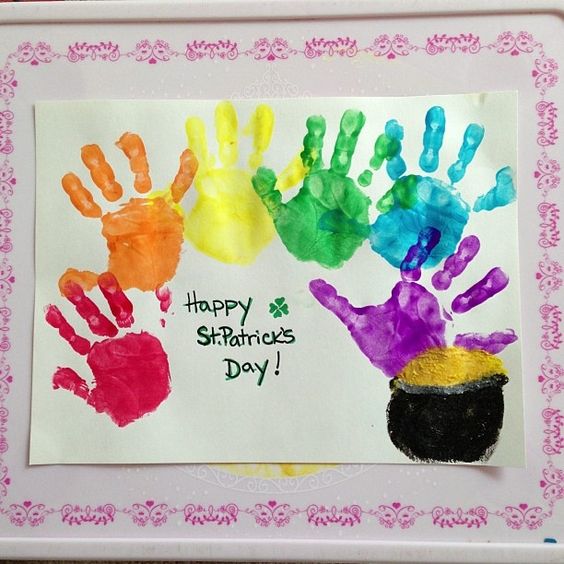 Colorful Handprints