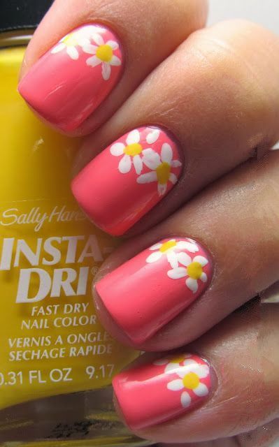Pink with Daisies