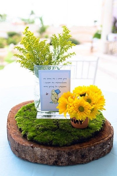 winnie the pooh baby shower tablecloth