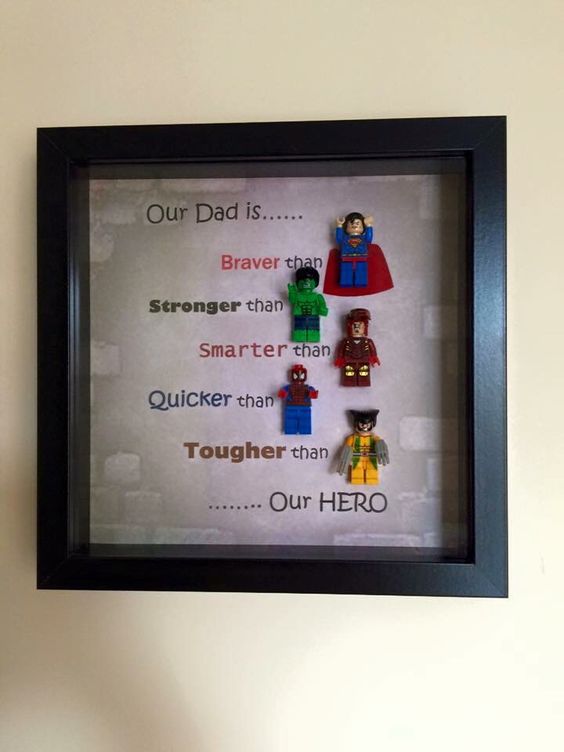 Superhero Dad Craft