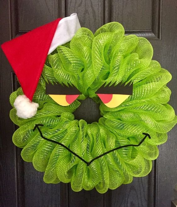 Deco Mesh Grinch