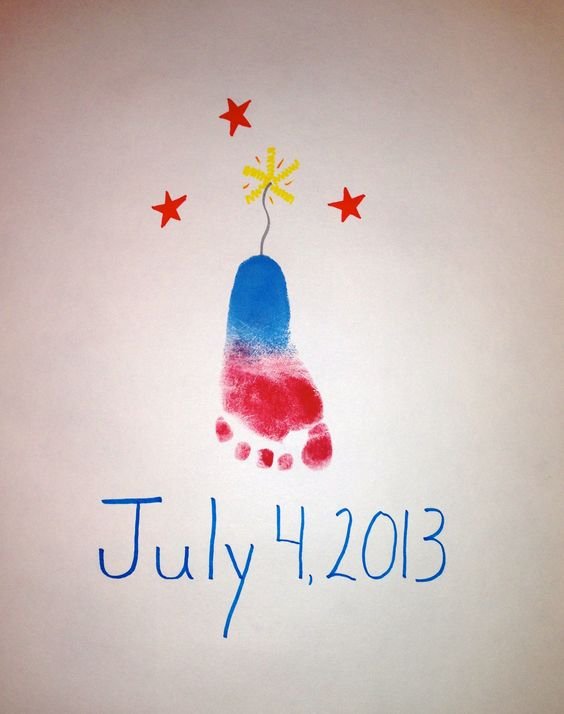 Easy July 4th Crafts for Kids to Make - DIY Sweetheart