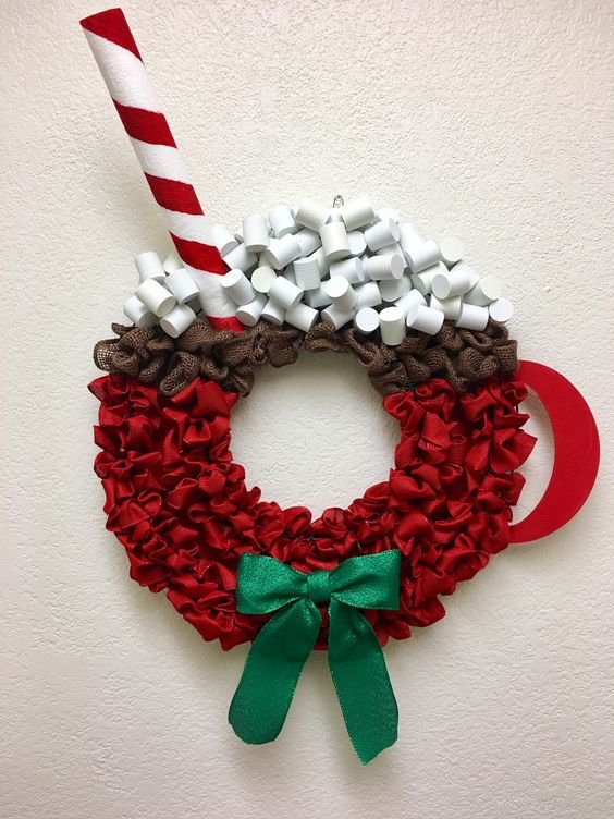 Hot Chocolate Wreath