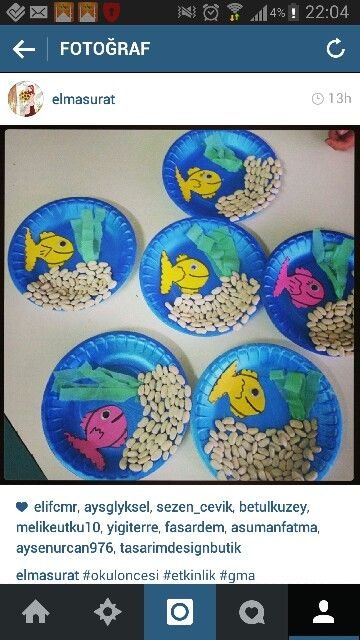 Paper Plate Aquarium