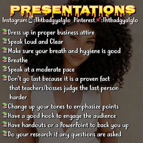 Presentations