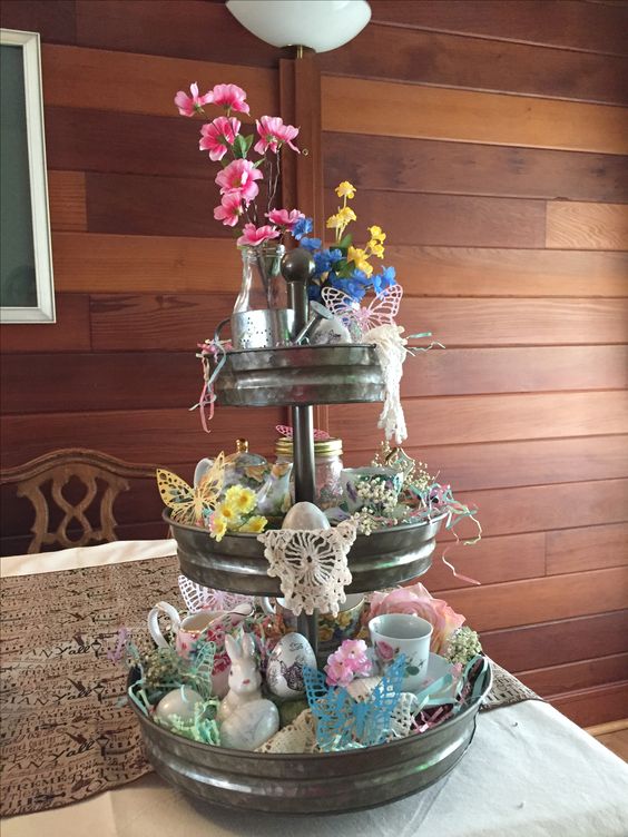 Easter Tiered Tray