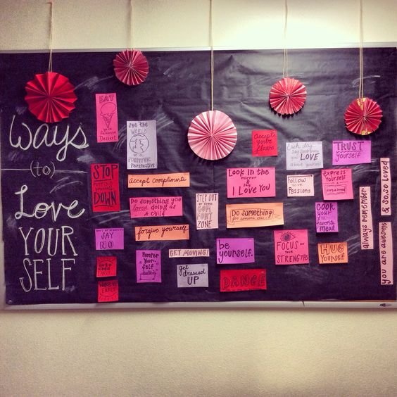 Valentines Day Bulletin Board Ideas - DIY Sweetheart diy kids school craft