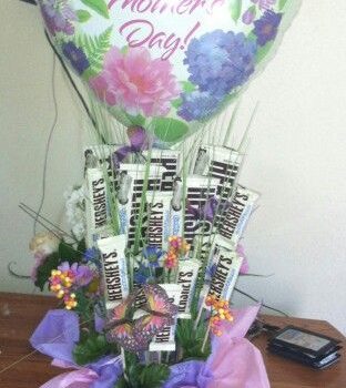 Mothers Day Candy Bouquet Ideas