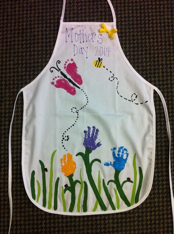 Mothers Day Footprint Art